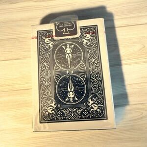 Bicycle Racer back vintage 1982 blue seal‎ long flap Cincinnati Ohio USPCC cards